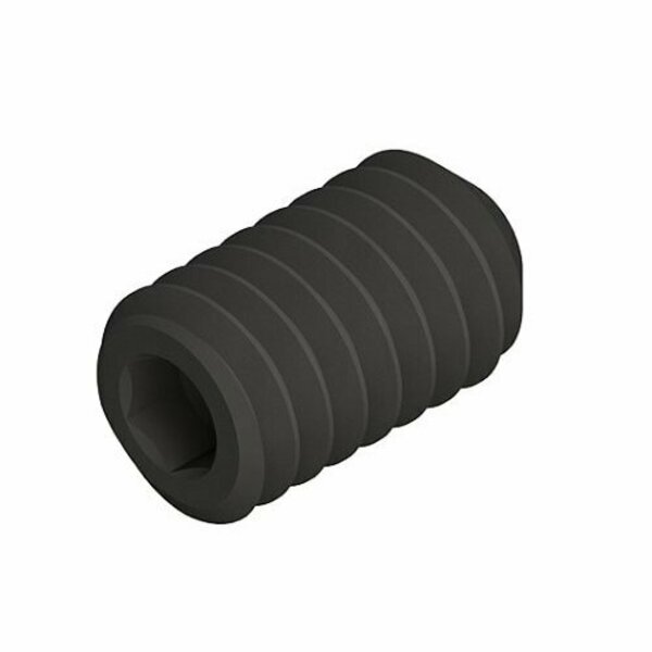 Micro 100 Set Screw - 10-32 X 1/4" Cup Point, Blk Alloy (10PC) 41316